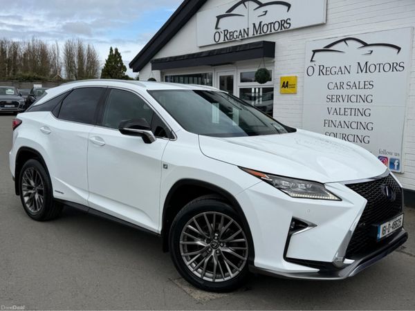 Lexus RX450H MPV, Petrol Hybrid, 2016, White