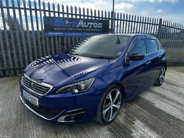Peugeot 308 Hatchback, Petrol, 2015, Blue