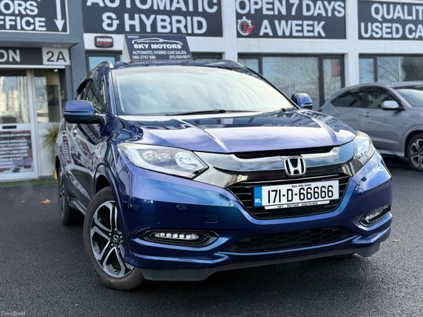 Honda Vezel Estate, Petrol Hybrid, 2017, Blue