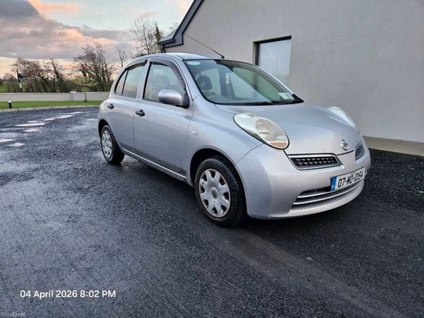 Nissan Micra Hatchback, Petrol, 2007, Silver