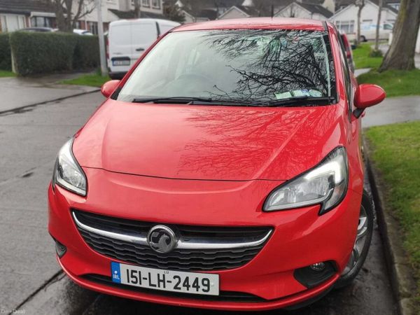 Vauxhall Corsa Hatchback, Petrol, 2015, Red
