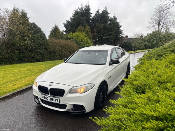 BMW 5-Series Saloon, Diesel, 2010, White