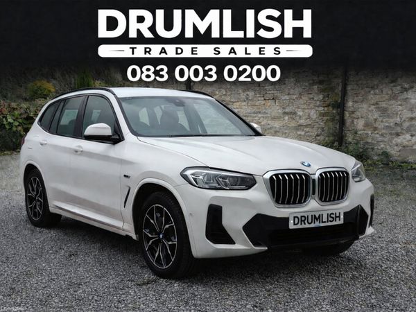 BMW X3 SUV, Petrol Plug-in Hybrid, 2021, White
