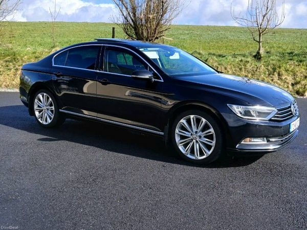 Volkswagen Passat Saloon, Diesel, 2017, Black