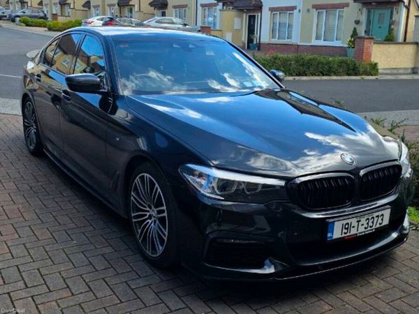 BMW 5-Series Saloon, Diesel, 2019, Black