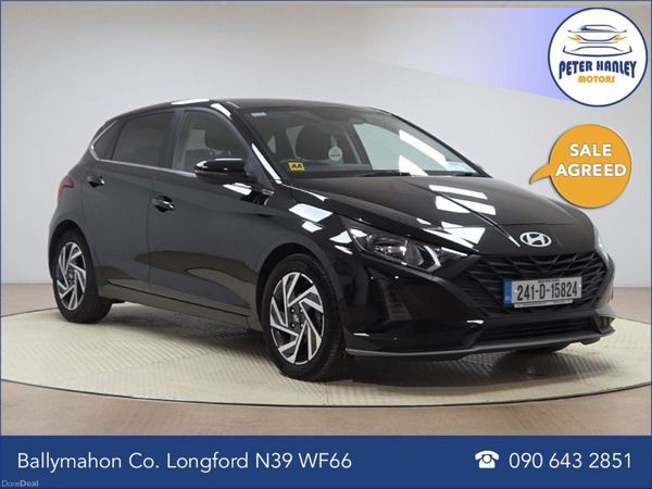 Hyundai i20 Hatchback, Petrol, 2024, Black