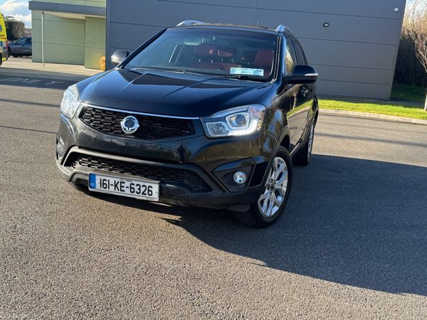 SsangYong Korando SUV, Diesel, 2016, Black
