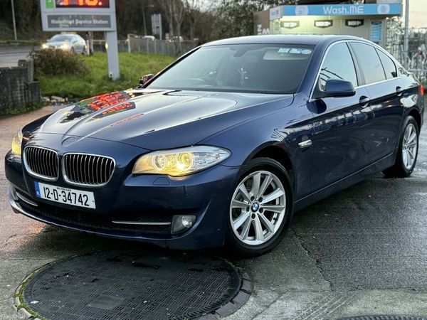 BMW 5-Series Saloon, Diesel, 2012, Blue