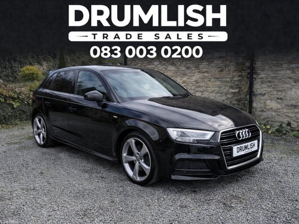 Audi A3 Hatchback, Diesel, 2017, Black
