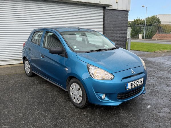 Mitsubishi Space Star Hatchback, Petrol, 2014, Blue