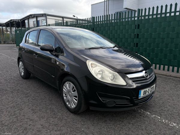 Opel Corsa Hatchback, Petrol, 2008, Black
