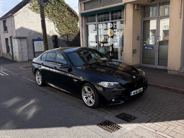 BMW 5-Series Saloon, Diesel, 2014, Black