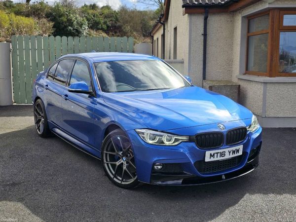 BMW 3-Series Saloon, Diesel, 2016, Blue