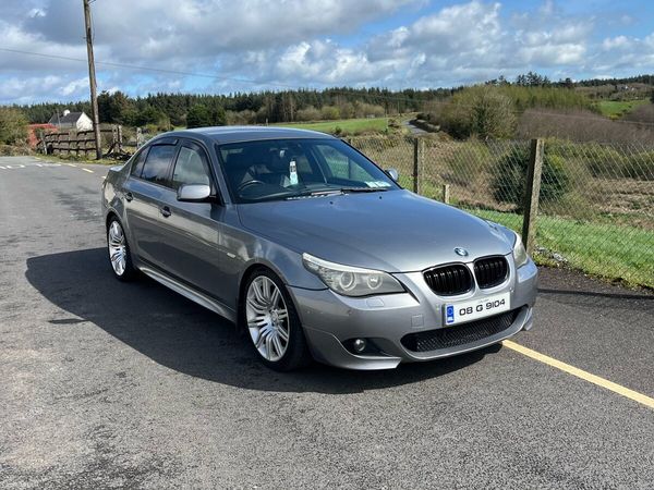 BMW 5-Series Saloon, Diesel, 2008, Grey