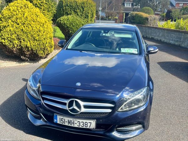 Mercedes-Benz C-Class Saloon, Diesel, 2015, Blue