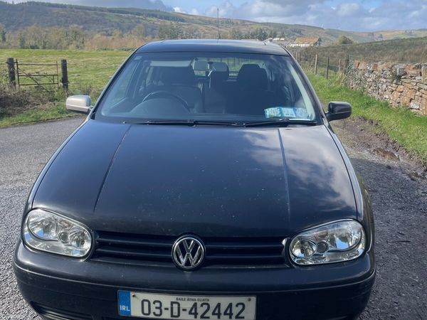 Volkswagen Golf Hatchback, Petrol, 2003, Black