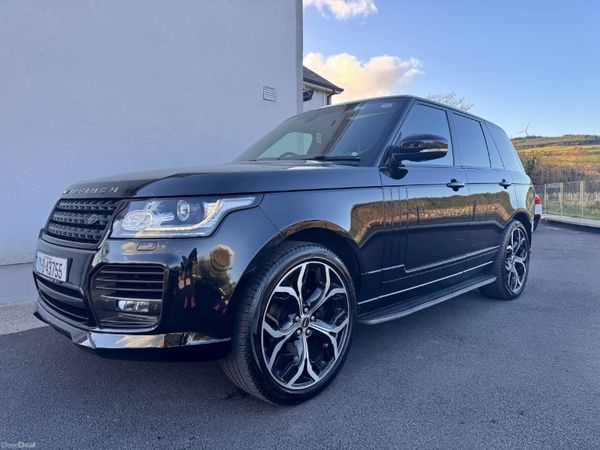 Land Rover Range Rover SUV, Diesel, 2017, Black