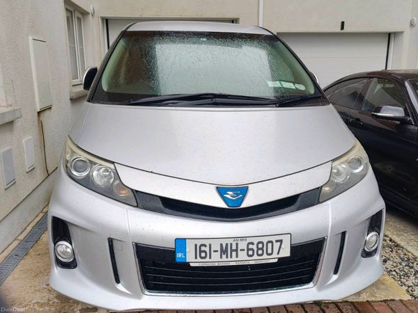 Toyota Estima MPV, Petrol Hybrid, 2016, Silver