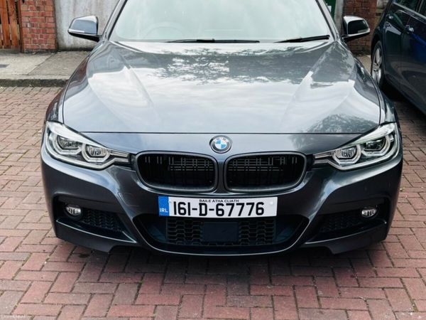 BMW 3-Series Saloon, Petrol Plug-in Hybrid, 2016, Grey