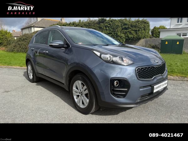 Kia Sportage SUV, Diesel, 2018, Blue