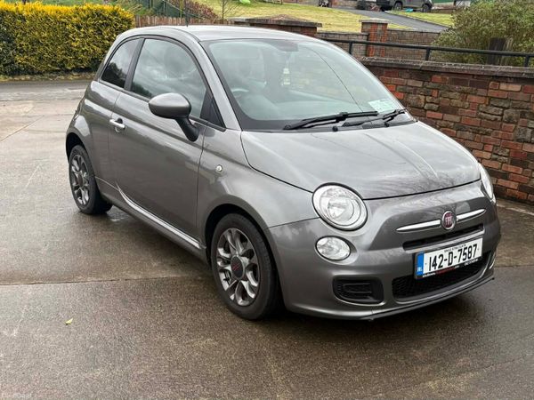 Fiat 500 Hatchback, Diesel, 2014, Grey