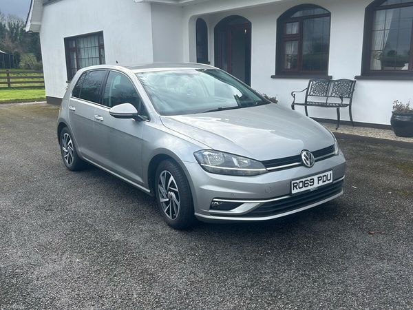 Volkswagen Golf Hatchback, Diesel, 2019, Silver