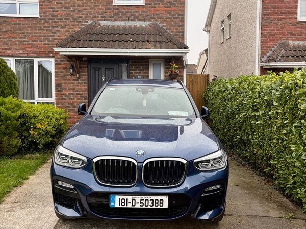 BMW X3 SUV, Diesel, 2018, Blue