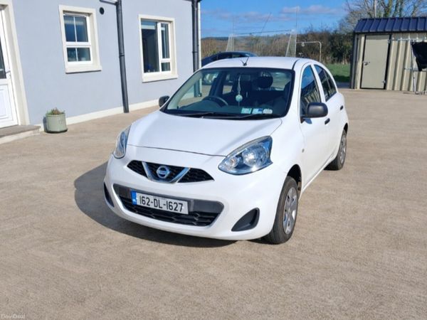 Nissan Micra Hatchback, Petrol, 2016, White