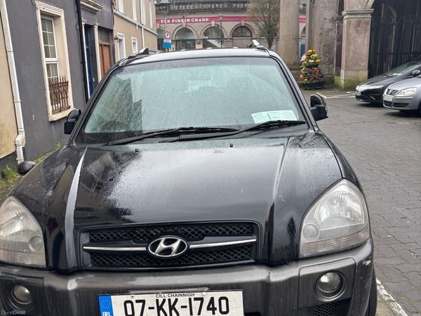 Hyundai Tucson SUV, Diesel, 2007, Black