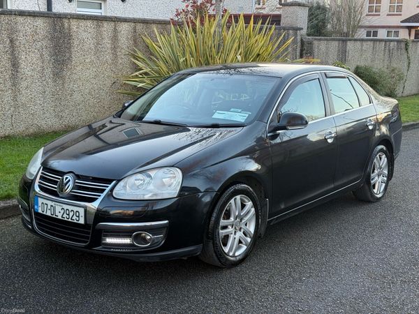 Volkswagen Jetta Saloon, Petrol, 2007, Black