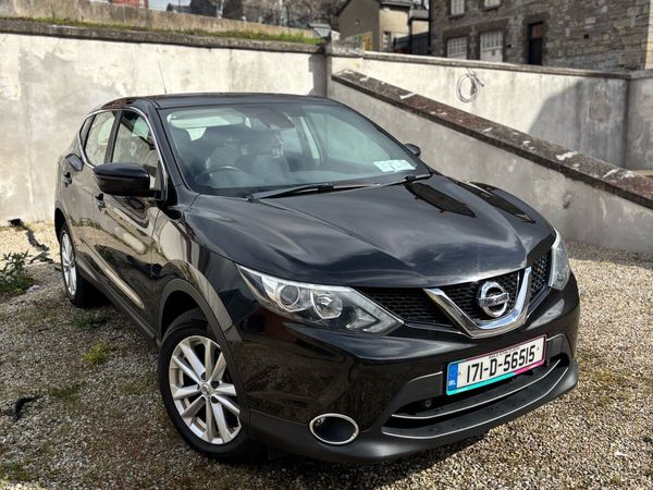 Nissan Qashqai SUV, Petrol, 2017, Black