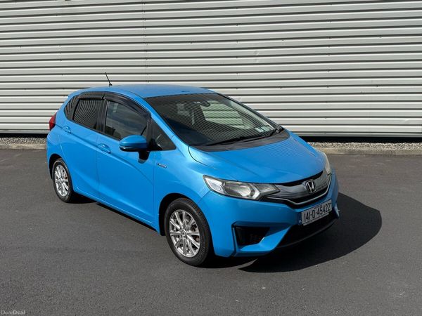 Honda Fit Hatchback, Petrol Hybrid, 2014, Blue