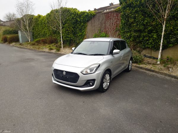 Suzuki Swift Hatchback, Petrol Hybrid, 2017, Silver