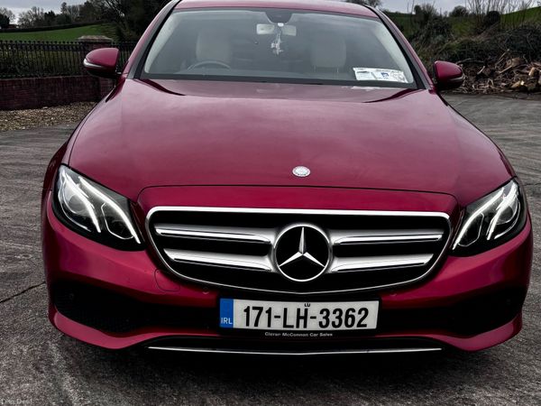 Mercedes-Benz E-Class Saloon, Diesel, 2017, Red