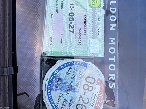 Audi A4 Saloon, Diesel, 2013, Black