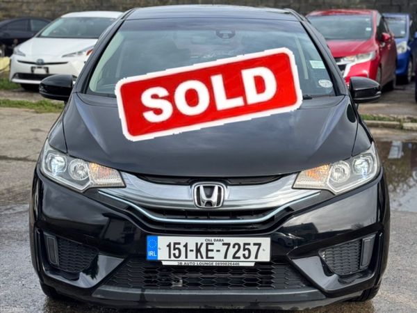 Honda Fit Hatchback, Petrol Hybrid, 2015, Black