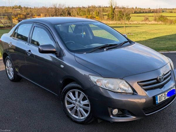 Toyota Corolla Saloon, Petrol, 2007, Grey