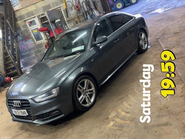 Audi A4 Saloon, Diesel, 2014, Grey