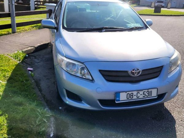 Toyota Corolla Saloon, Petrol, 2008, Blue