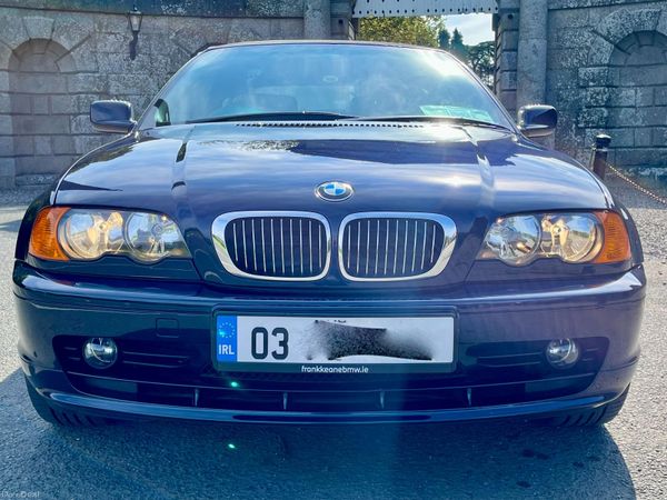 BMW 3-Series Convertible, Petrol, 2003, Blue