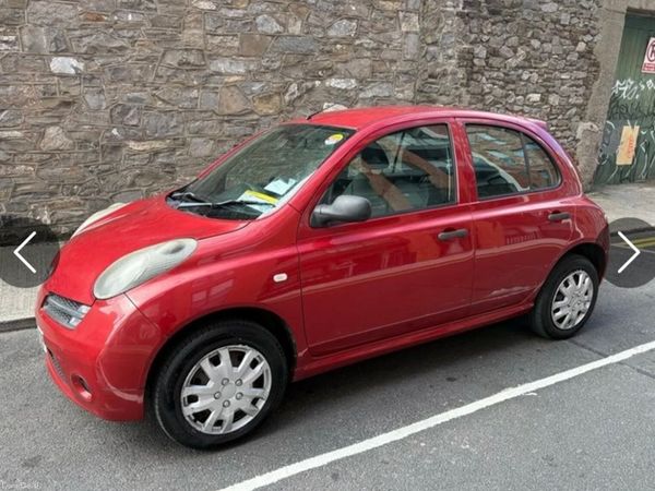 Nissan Micra Hatchback, Petrol, 2007, Red