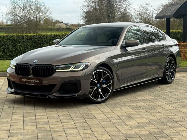 BMW 5-Series Saloon, Petrol Hybrid, 2022, Grey