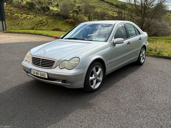 Mercedes-Benz C-Class Saloon, Petrol, 2004, Silver