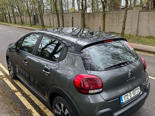Citroen C3 Hatchback, Petrol, 2017, Grey