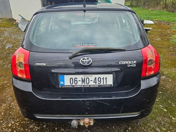 Toyota Corolla Hatchback, Diesel, 2006, Black