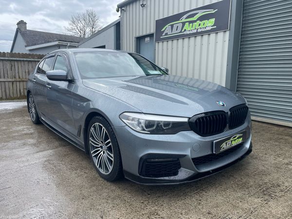 BMW 5-Series Saloon, Diesel, 2019, Blue