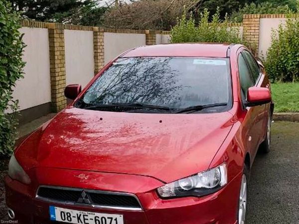 Mitsubishi Lancer Saloon, Petrol, 2008, Red