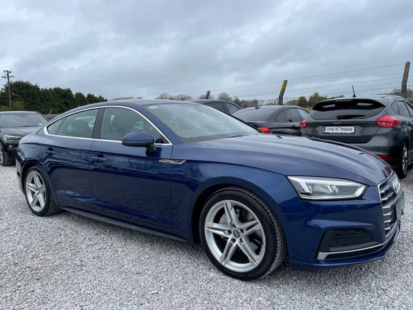 Audi A5 Hatchback, Diesel, 2017, Blue