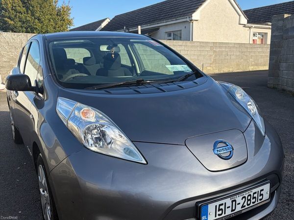 Nissan Leaf Hatchback, Electric, 2015, Grey