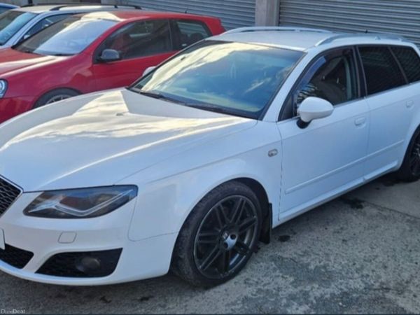 SEAT Exeo Estate, Diesel, 2012, White